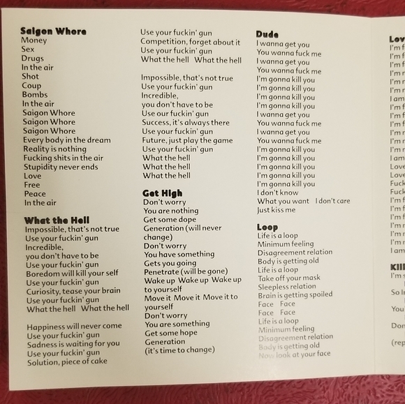 Ultra Bidé - god is god / puke is puke (1995) - Picture 12 of 15